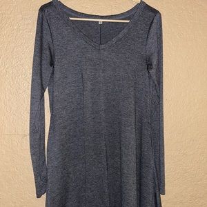 Knit Jersey Swing Dress